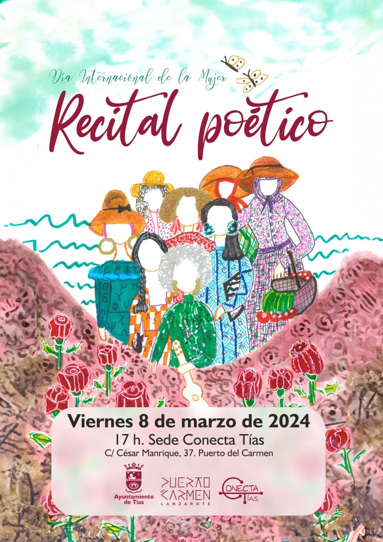 8 mar Recital poético 8M día de la mujer 2024