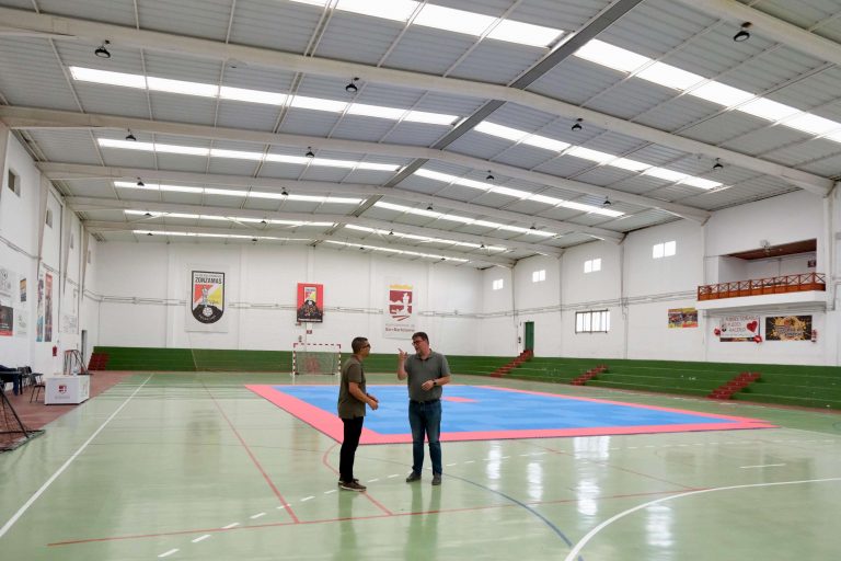 Obra polideportivo San Bartolomé