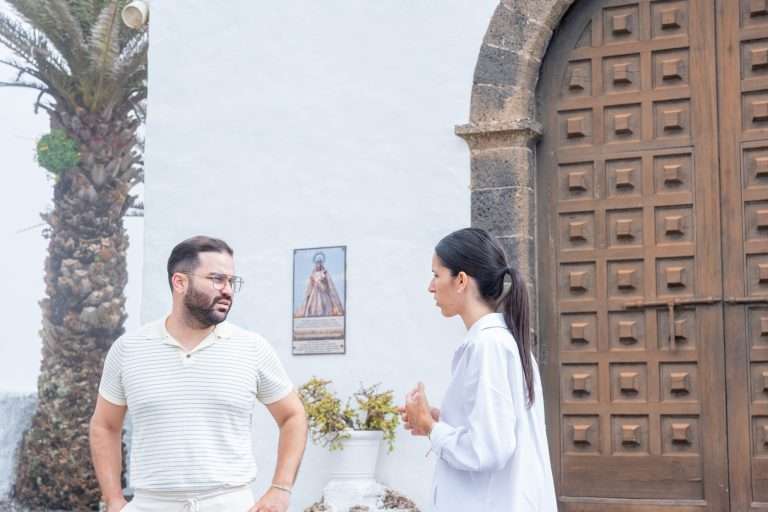 Jesús Machín junto a Aroa Revelo (2)
