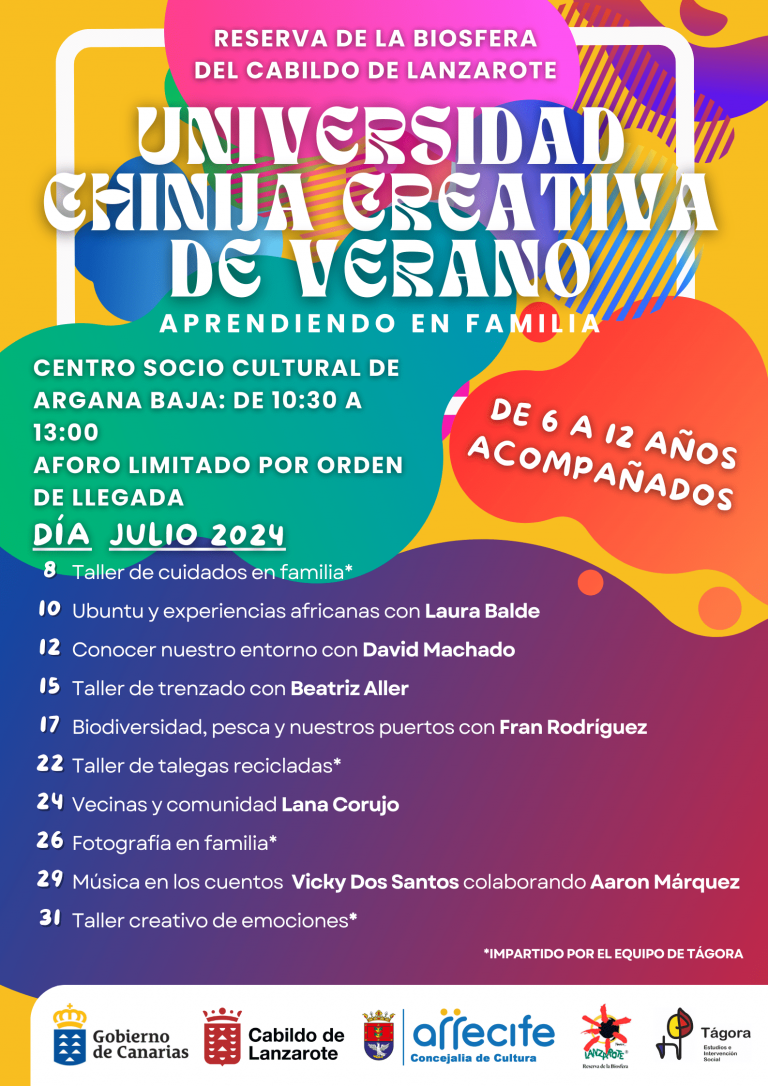 Universidad creativa de verano CARTEL