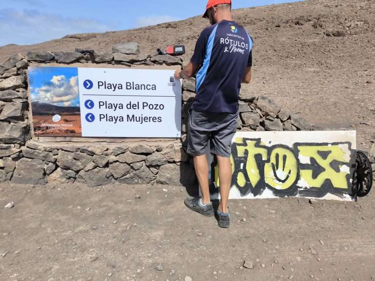 Renovación Señalética Los Ajaches