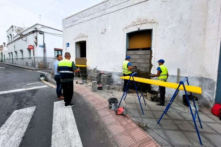 Tercer inmueble tapiado en Arrecife que era utilizado como ' fumadero de drogas'