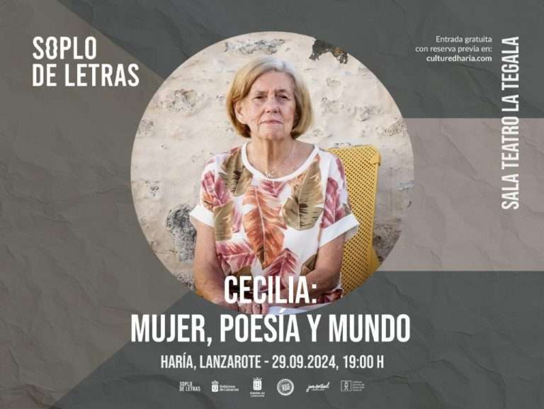 CARTEL CECILIA MUJER POESÍA Y MUNDO