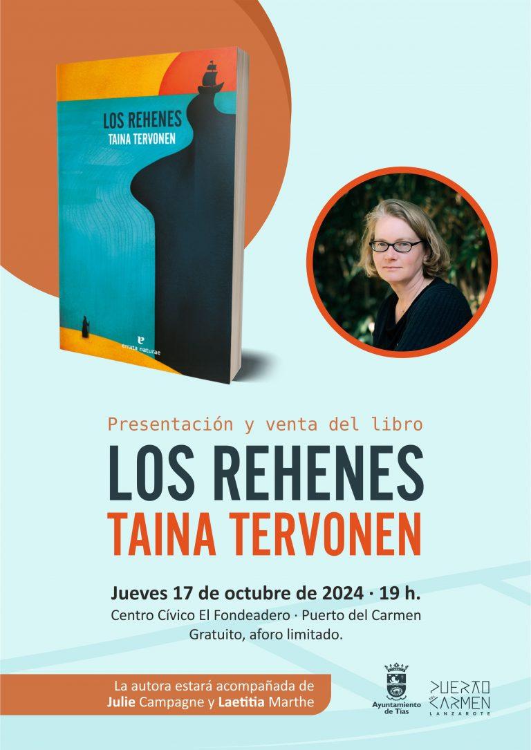 Presentacioìn del libro Los Rehenes de Taina Tervonen 2024 (1)