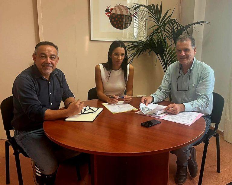 Reunión tema agua en Haría