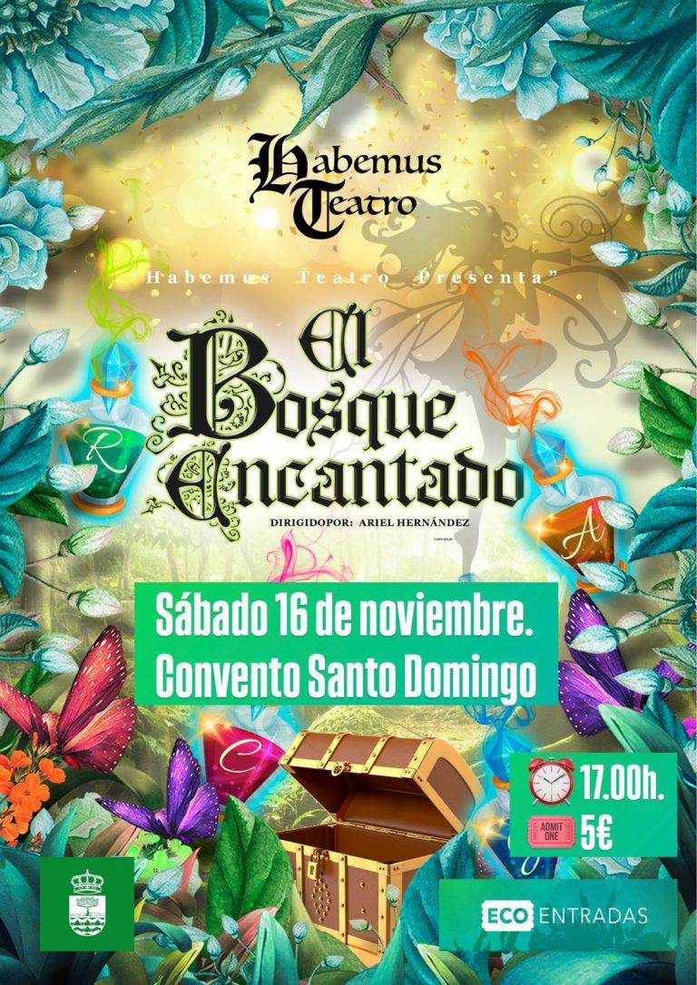 Cartel El Bosque Encantado