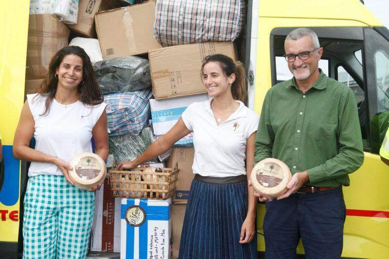 Envio quesos y material a Valencia (2)