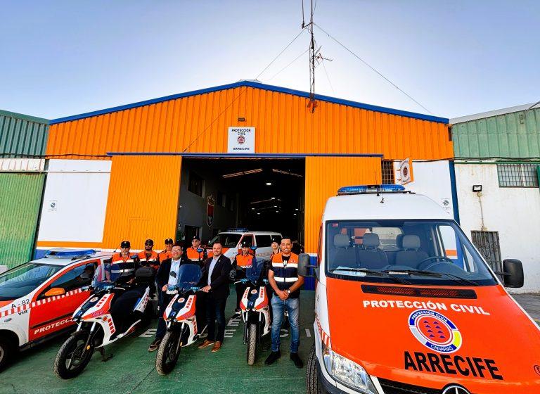 Nave sede de Protección Civil que abrirá para la recogida de donaciones de productos para los damnificados por las inundaciones por la Dana