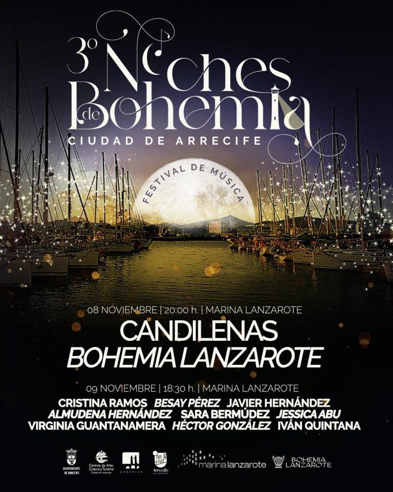 Noches en Bohemia, la nueva apuesta musical en la capital de Lanzarote, en el 225 aniversario de la fundación del municipio de Arrecife
