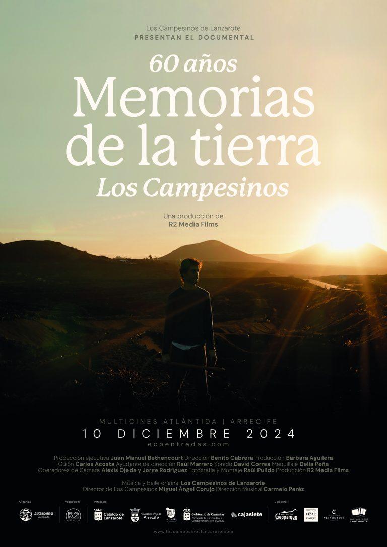 CARTEL OFICIAL DOCUMENTAL MEMORIAS DE LA TIERRA