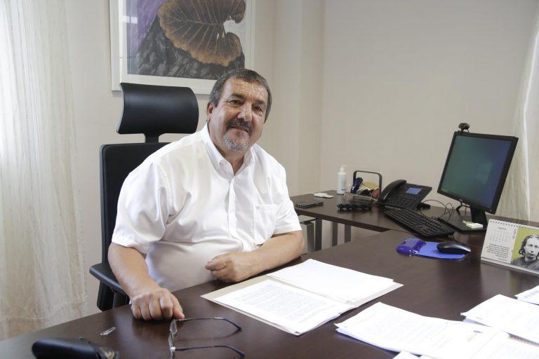 Miguel Ángel Jimenéz en despacho Cabildo