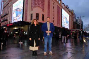 Eli Merino y Yonathan de León, en FITUR 2025.