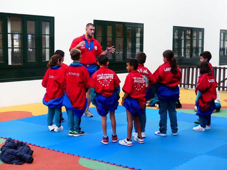 Juan Monzón en el CEIP Yaiza (2)