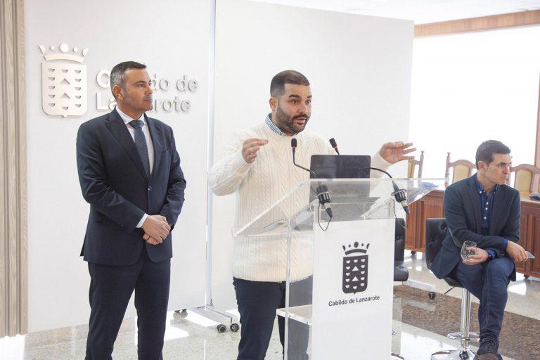 Oswaldo Betancort y Jesús Machín