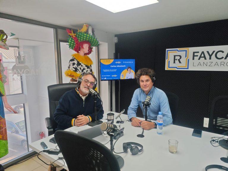 Juan Carlos Albuixech en Radio Faycán Lanzarote