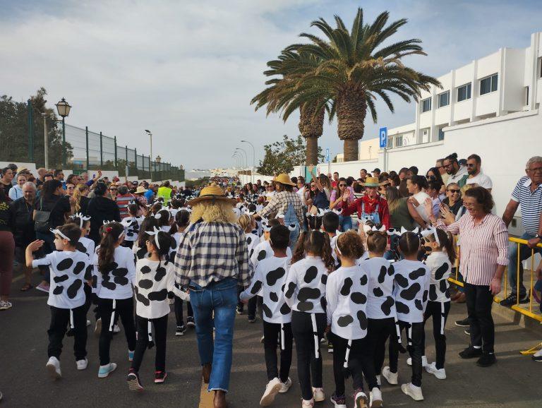Pasacalle escolar 2024. Imagen de archivo