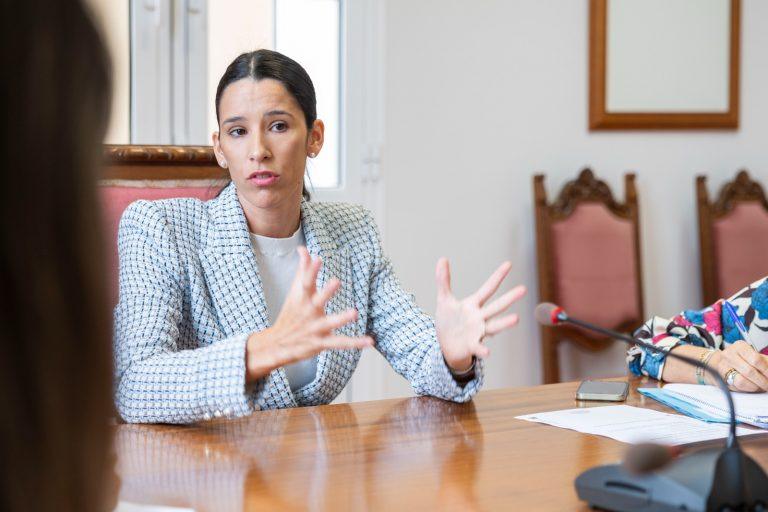 Consejera del Área de Consumo, Aroa Revelo