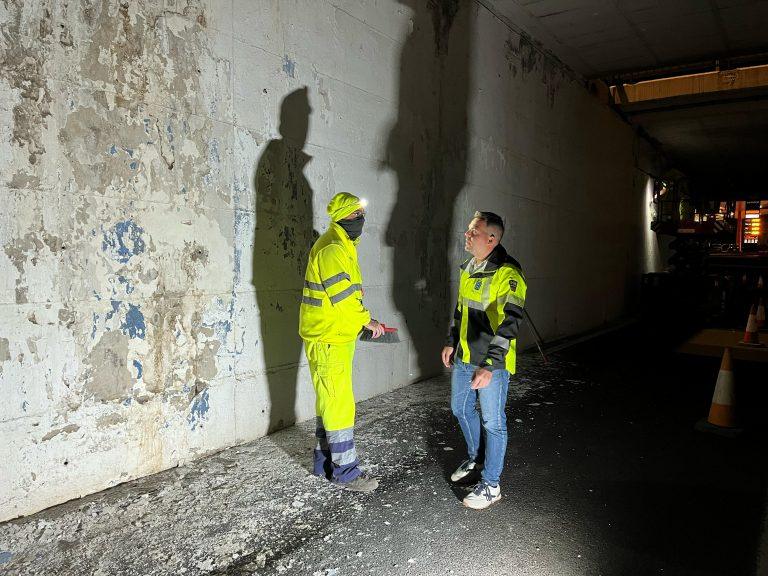 Jacobo Medina en los puentes