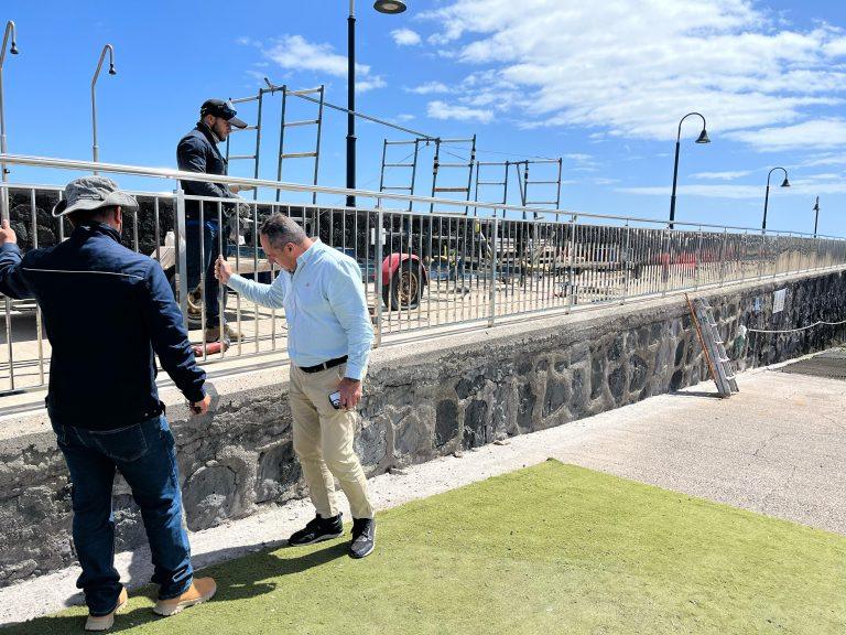 Nuevo vallado en el CID Náuticos