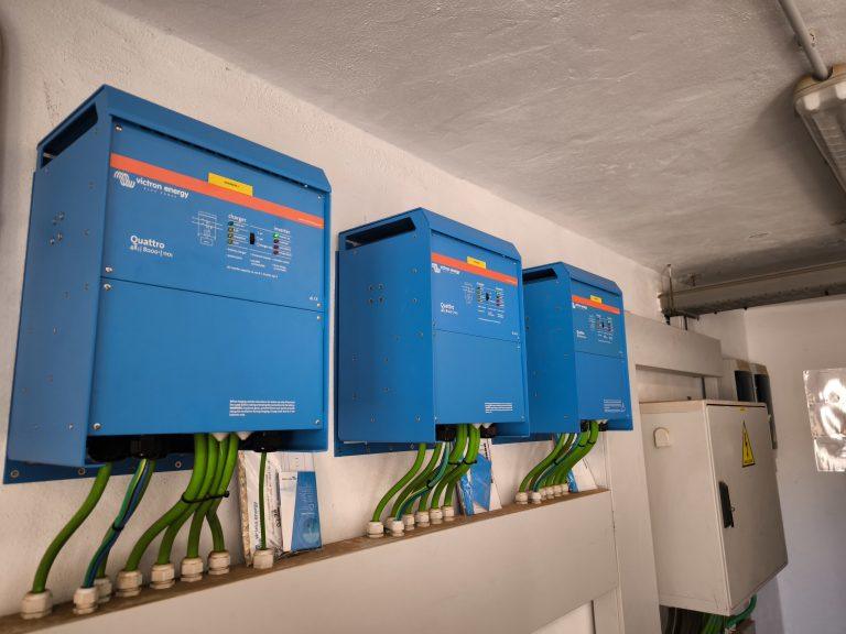 Nuevos cargadores en Área de Acampada