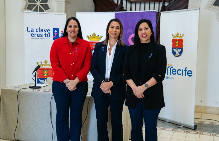 Presentación actos 8M, en Arrecife