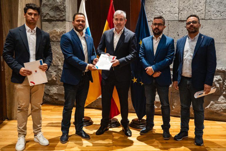 Reunión con Fernando Clavijo