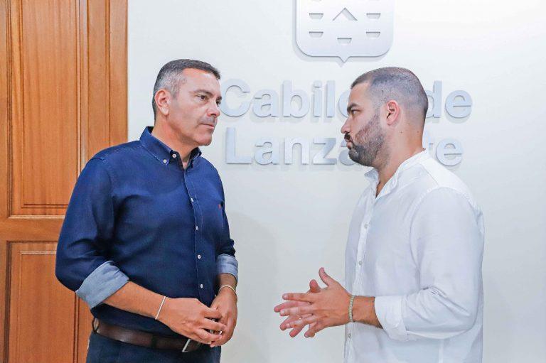 Jesús Machín y Oswaldo Betancort