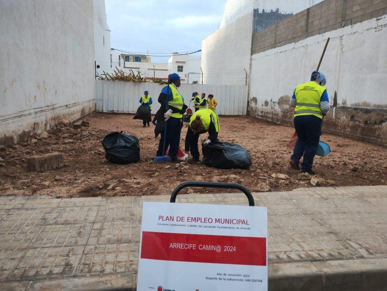Continúan los trabajos de limpieza tras la tromba de agua