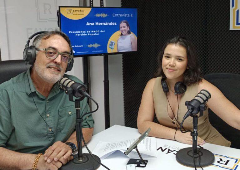 Ana Hernández en Radio Faycán Lanzarote