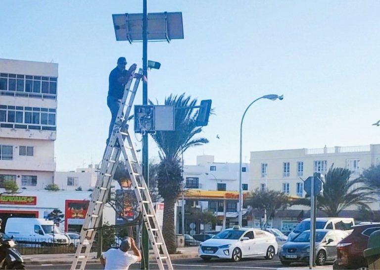 Intalación sistema 'foto-rojo'