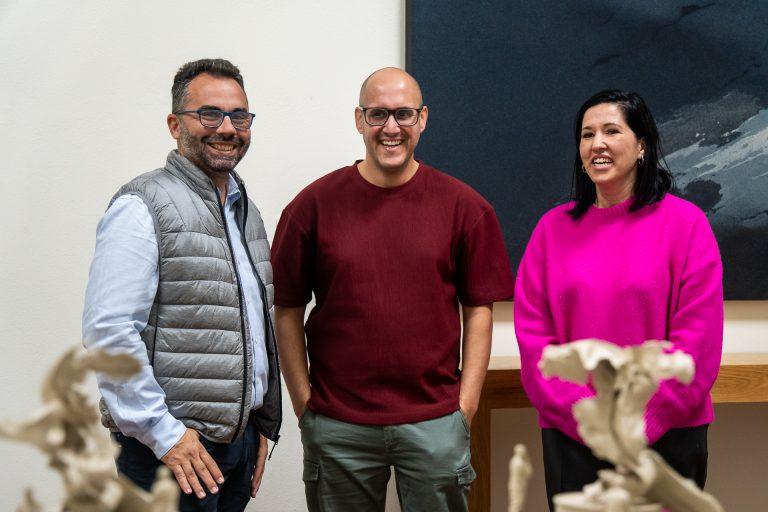 Echedey Eugenio, Rigoberto Camacho y Abigail González