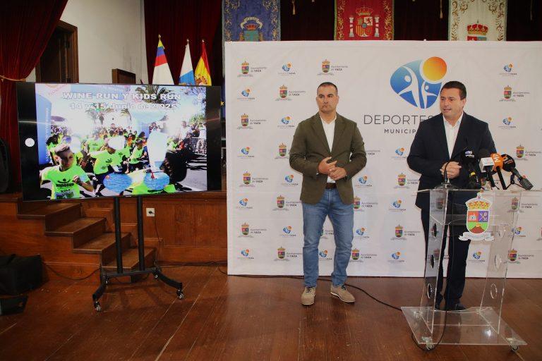 Presentación del calendario deportivo de Yaiza 2025