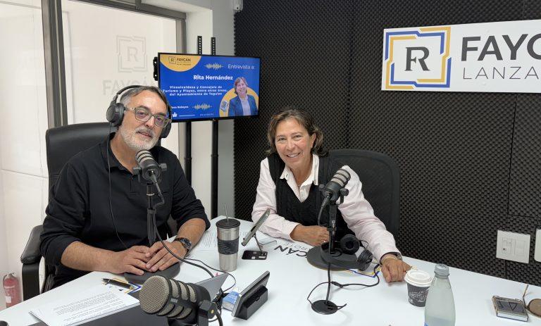 Rita Hernández en Radio Faycán Lanzarote