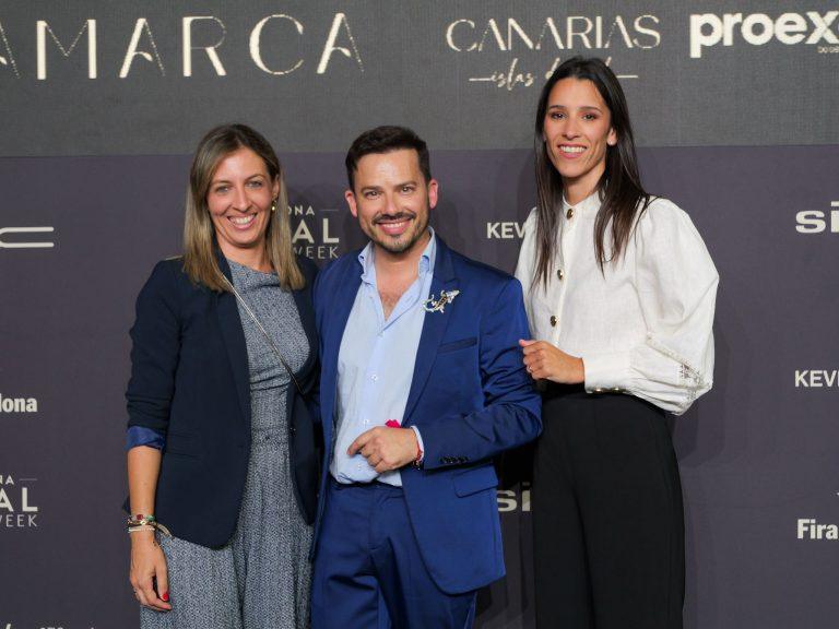 Oswaldo Machín y Aroa Revelo - Barcelona Bridal Fashion Week 2025