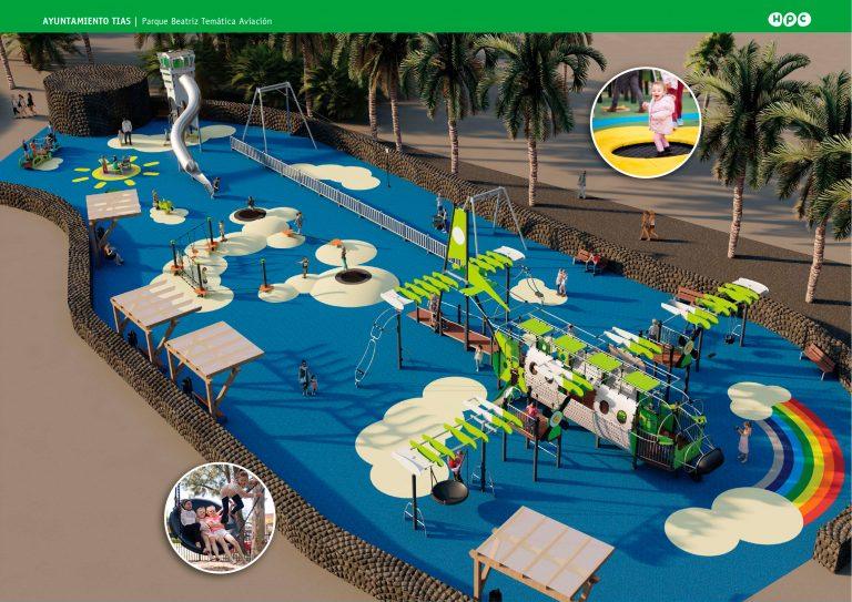Nuevo parque infantil de Matagorda