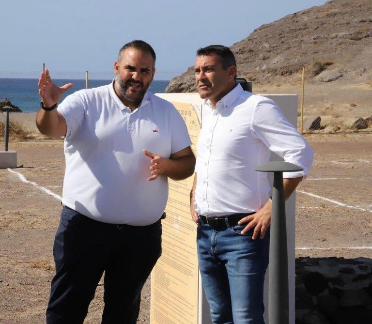 Samuel Martín y Oswaldo Betancort