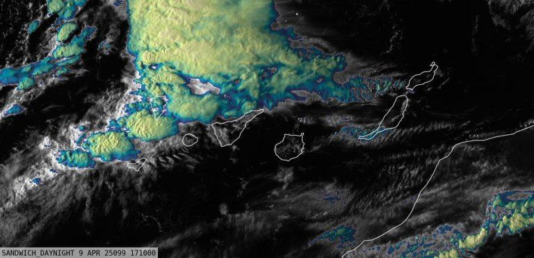 Avance de la borrasca 'Olivier'
