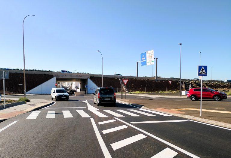 Ya está reabierta al tráfico la vía por donde discurre la principal circulación entre los barrios de Argana y Titerroy