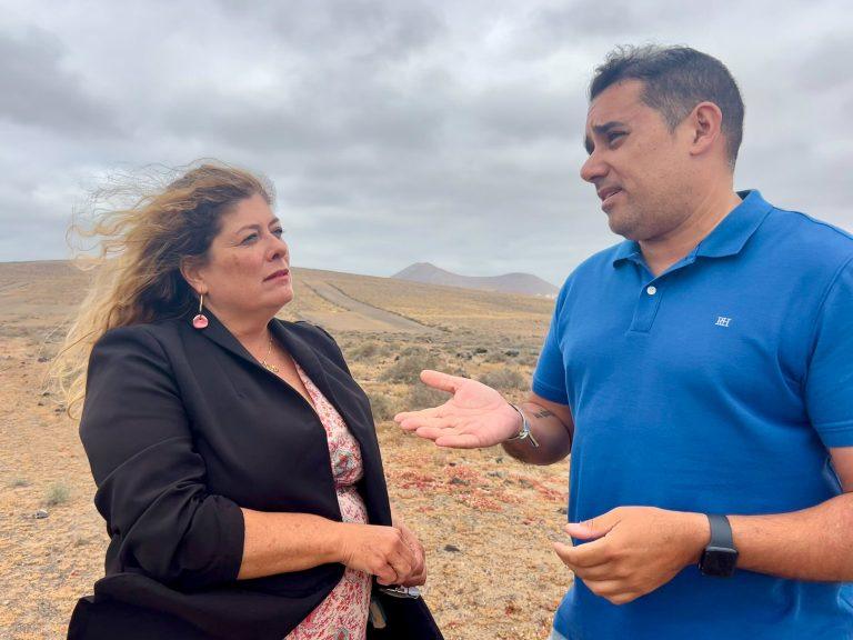 Bele?n Machi?n y Yone Caraballo en el entorno de El JAble