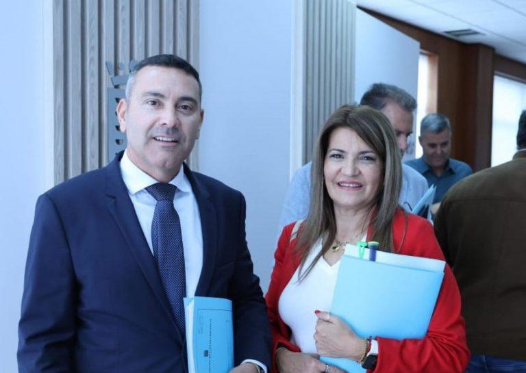 Oswaldo Betancort y María Jesús Tovar