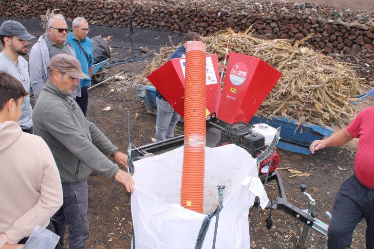 Tinajo biotrituradora