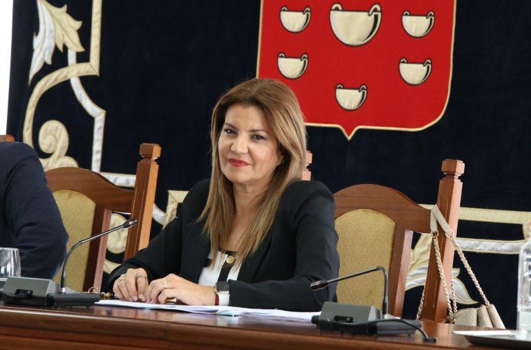 La vicepresidenta del Cabildo de Lanzarote, María Jesús Tovar
