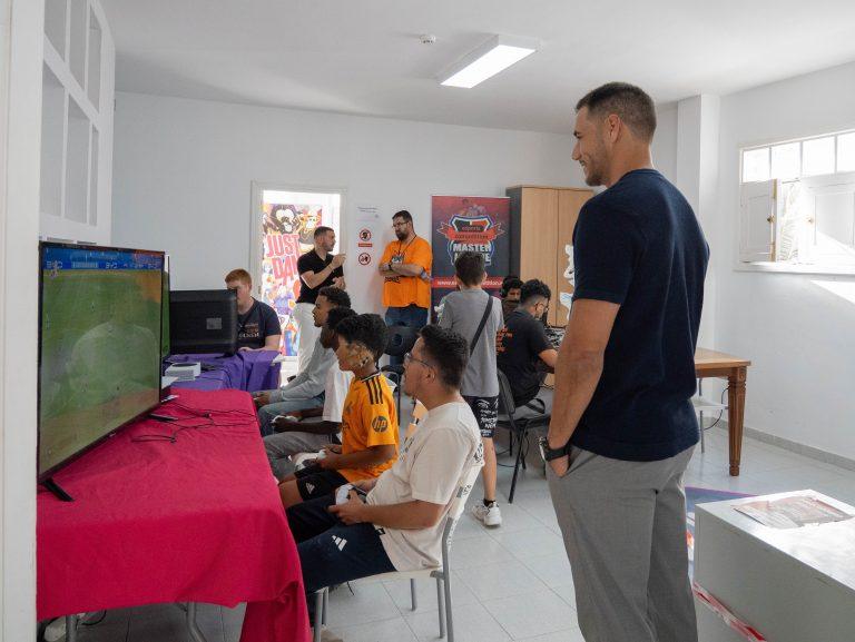 Rosmen Quevedo en una joranda de eSports