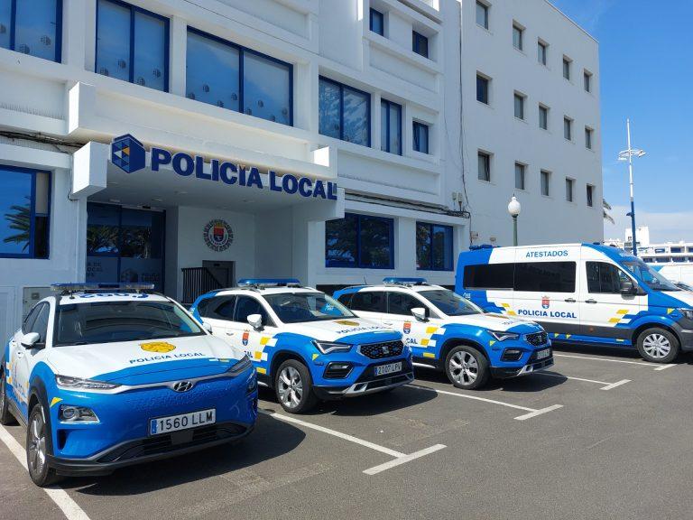 Exteriores de la sede de la Policía Local de Arrecife