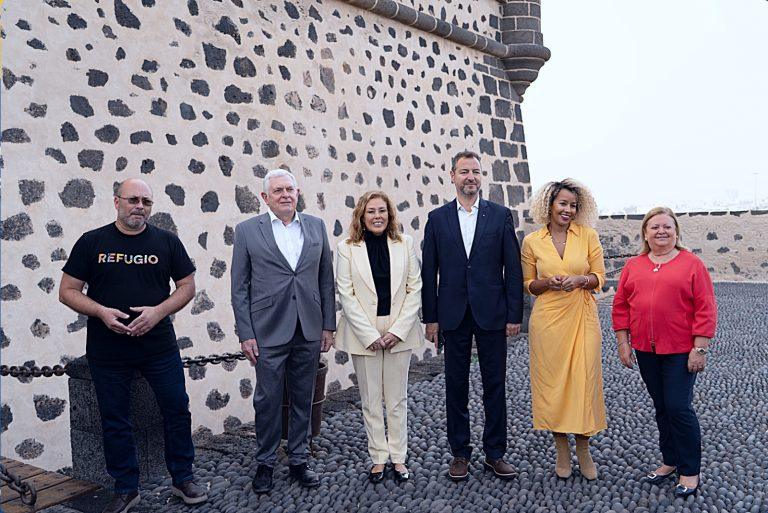 Imagen de los ponentes del pódcast organizado por la CALRE