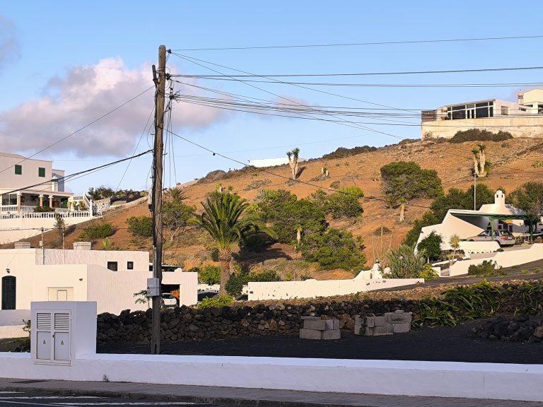 Imagen del cableado en mal estado