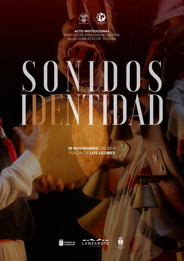 cartel sonidos de identidad Rancho y Diabletes de teguise