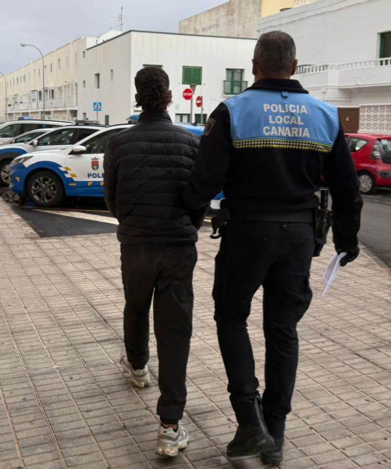 El otro de los varones detenidos por la Policía Local de Arrecife autor de una okupación ilegal de una vivienda