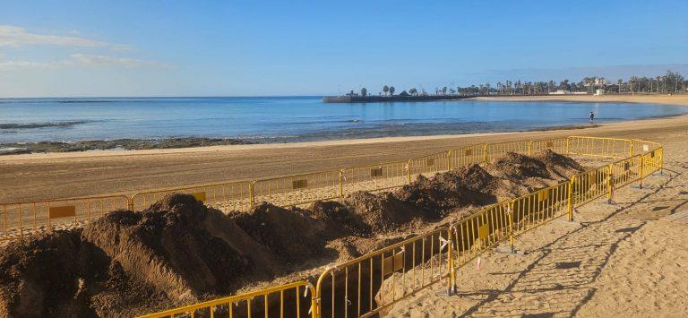 Imagen de la playa del Reducto