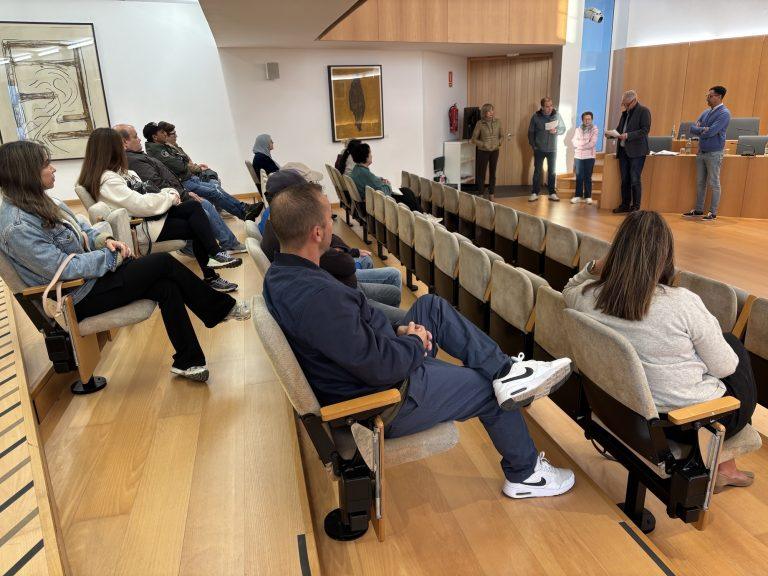 Imagen de la reunión del Programa Empleo Social